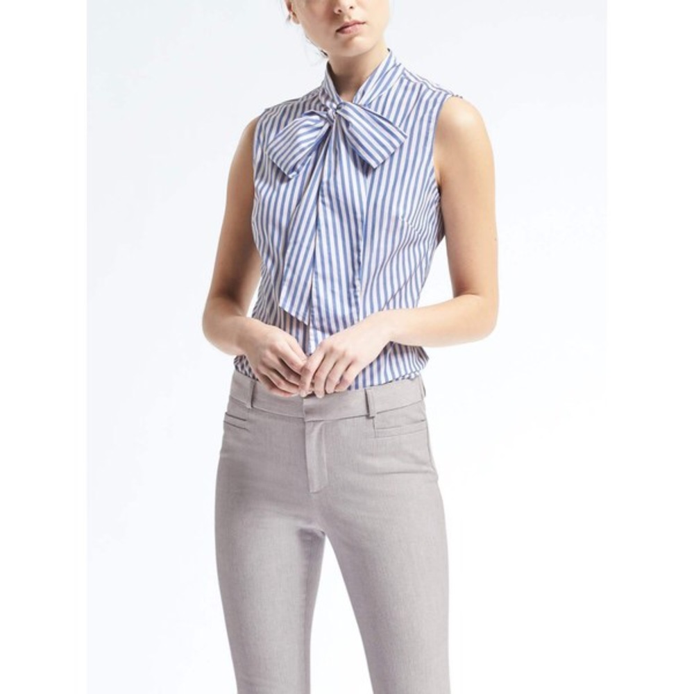 Banana Republic Riley Shirt with Bow neck